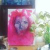 She'll be wearing a pink boa & stars in her eyes,Art by Asma Kazi