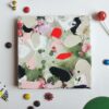 Pistachio & Candied Rose Freak, FreakShake 2021 Abstract Art by Asma Kazi